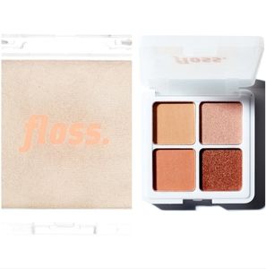 Floss Beauty Bundle: Eyeshadow & Highlighter (NIB)